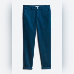 41 Hawthorn Teal Straight-Leg Trousers